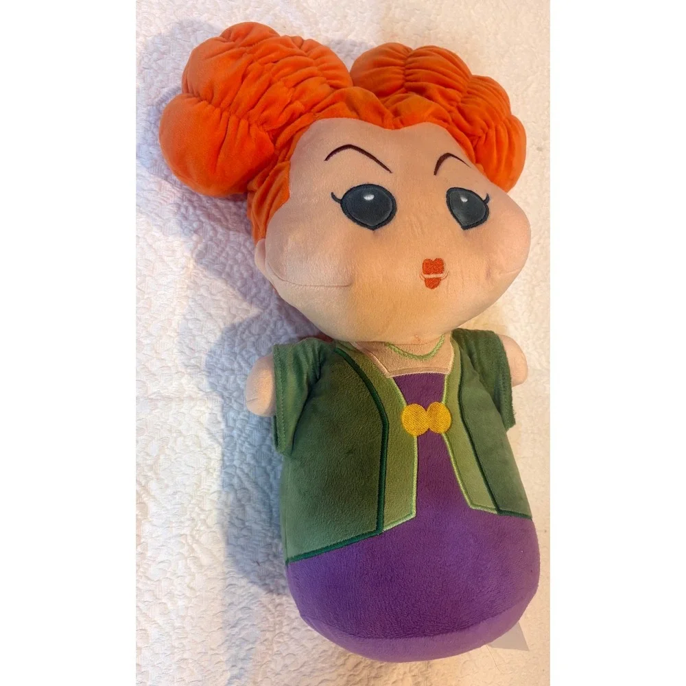 Disney Hocus Pocus Winifred‎ Sanderson Plush Doll 18 Inch Halloween Decor Green